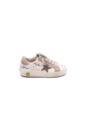 sneakers in pelle bianco GOLDEN GOOSE KIDS | GJF00101F00610811853